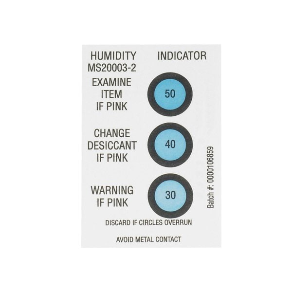 Bsc Preferred 2 x 3'' 30-40-50% Humidity Indicators, 125PK BUY00029946 - main